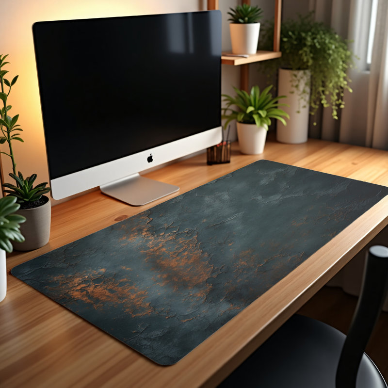 Polyester Desk Pad, 31.5x15.5