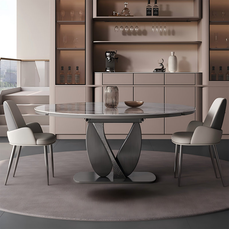 Table de salle à manger Sintered Stone, H 29,5 po x L 59,06 po x l 35,43 po