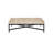 Boyles - Large Square Travertine Tray - Natural, Black