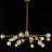 Burness 18 - Light Dimmable Sputnik Sphere Chandelier