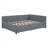 Full Size Upholstered Daybed with 2 Storage Drawers Sofa Bed Frame No Box Spring Needed, Linen Fabric-252376663