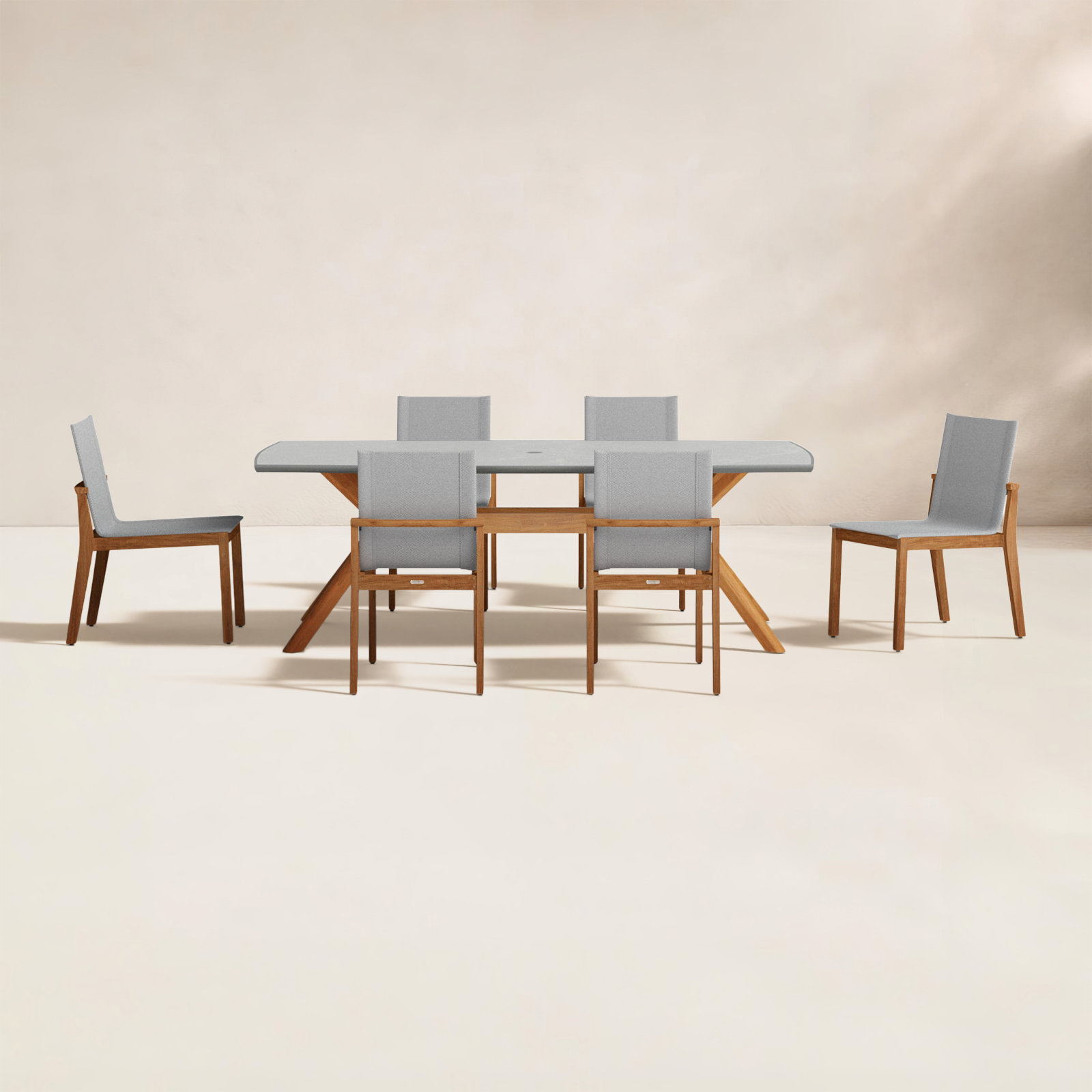 Amira 87" Patio Dining Set