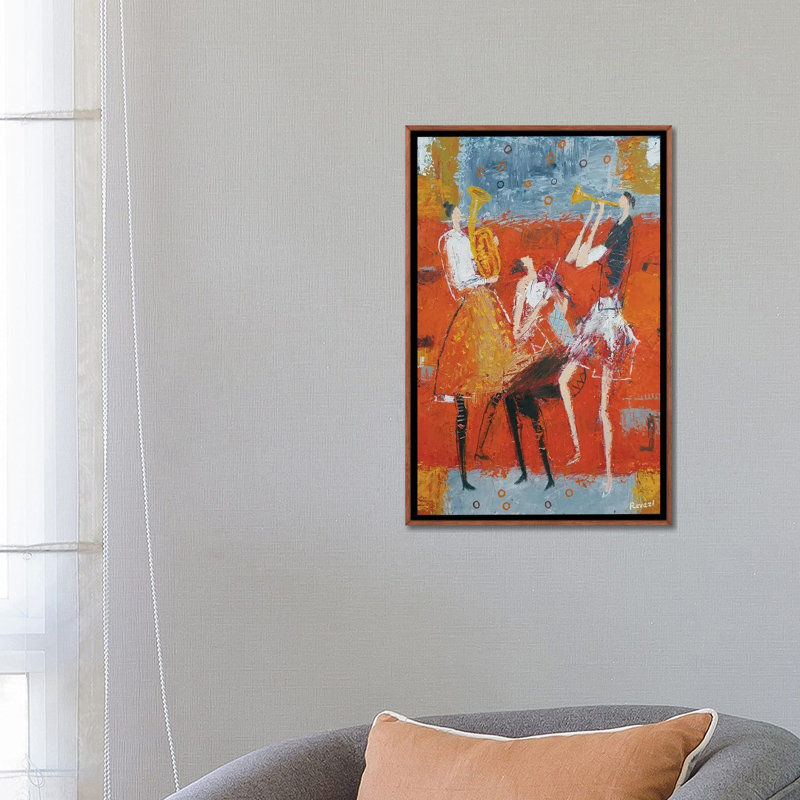 Female Trio 1 Piece Wall Art on Canvas, 66.04 cm H x 45.72 cm W x 4.445 cm D, Classic Wood