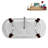 71" Streamline Clawfoot Tub,Tray,Drain and Clawfeet-101628946-102360908