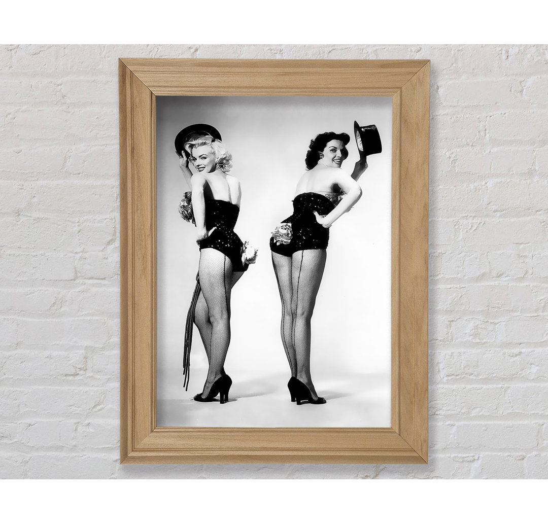 Marilyn Monroe Gentlemen Prefer Blonds - Einzelner Bilderrahmen Kunstdrucke