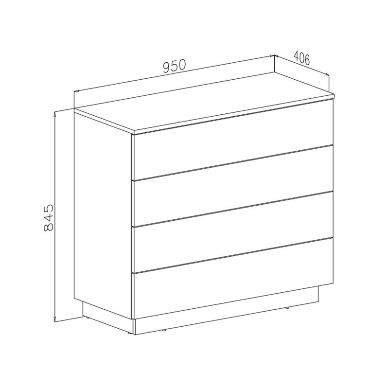 95cm Sideboard