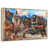 Floating Frame Natural Wood