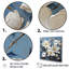 «Magnolia Blooming Elegant II» bleu et blanc sur toile-2114765864-2114765871