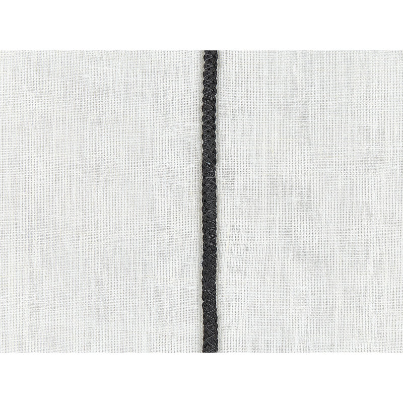 Berklie Striped White Square Cushion
