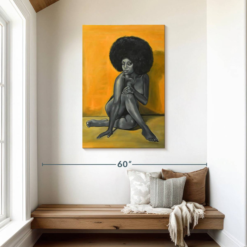 Leisha Black Essence I, 45" H x 30" W