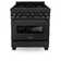 ZLINE 30" 4.0 cu. ft. Dual Fuel Range with Gas Stove and Electric Oven