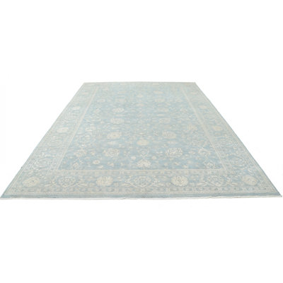 One-of-a-Kind 9'1"X12'4" Area Rug in Beige/Ivory/Malibu