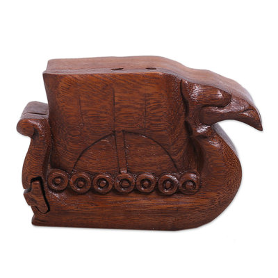 Lachell Handmade Solid Wood Puzzle Box