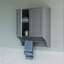 RiverRidge Ashland Two-Door Bathroom and Laundry Wall Mount Storage Medicine Cabinet with Towel Bar-26618195