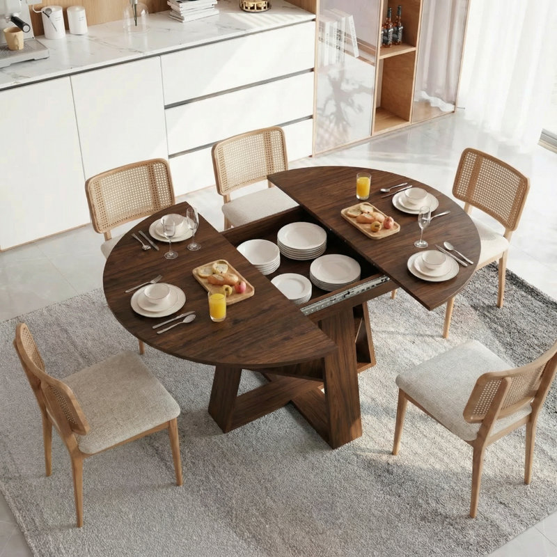 Table de salle à manger, Noyer