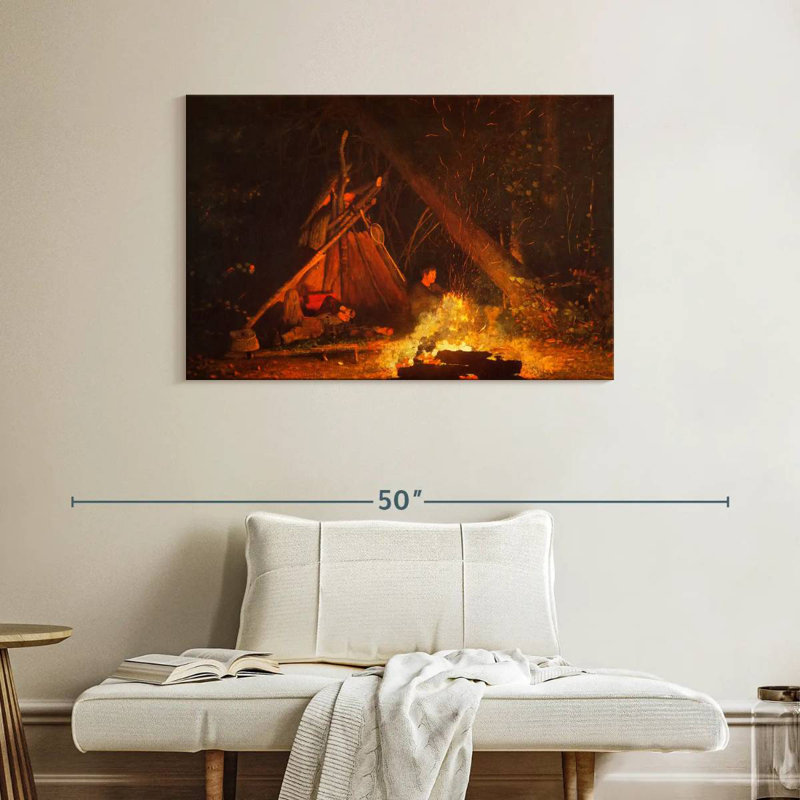 Senne Camp Fire, 26" H x 39" W