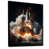 Black Floater Framed