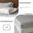 100% Washed Linen Sheet Set-Natural French Flax Bed Sheet-115609579-115609578