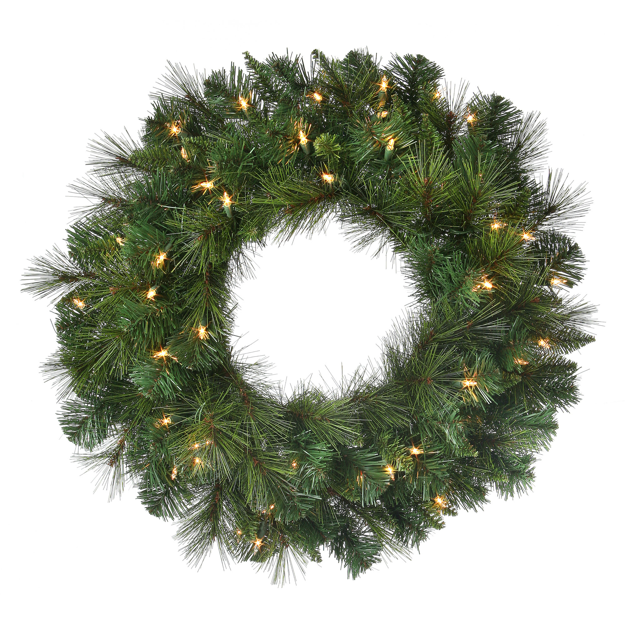 LED Deluxe Belgium Wreath, 24" W x 24" H x 5" D