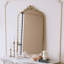 Miroir mural, miroir de plancher arqué orné 43 po x 24 po