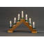 Christmas Nativity LED Candle Bridge with Candles, Pine Effect and Inline Switch-2070074492-2070074493