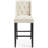 Baronet Bar Stool Upholstered Fabric-1575968109