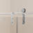 Sumiya Frameless Single Sliding Shower Door With Safety Tempered Glass And Stainless Steel Frame-120358529