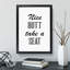 Nice Butt Take a Seat - Picture Frame Typography-62809040-62809041