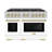 ZLINE Autograph Edition 48 in. Select Gas Range w/ Doors & Accents-105806779