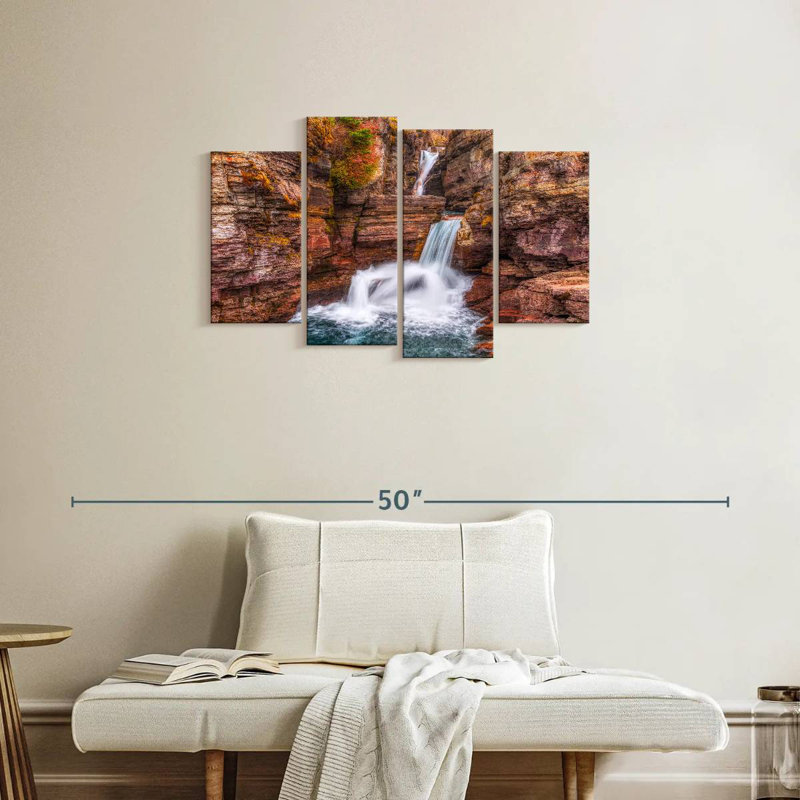 Alvord Saint Mary Falls, H 22 po x l 36 po