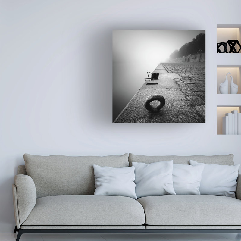 Martin Rak Riverbank Canvas Art, 14" H x 14" W