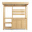 100% Natural Cedar Outdoor Kitchen Island