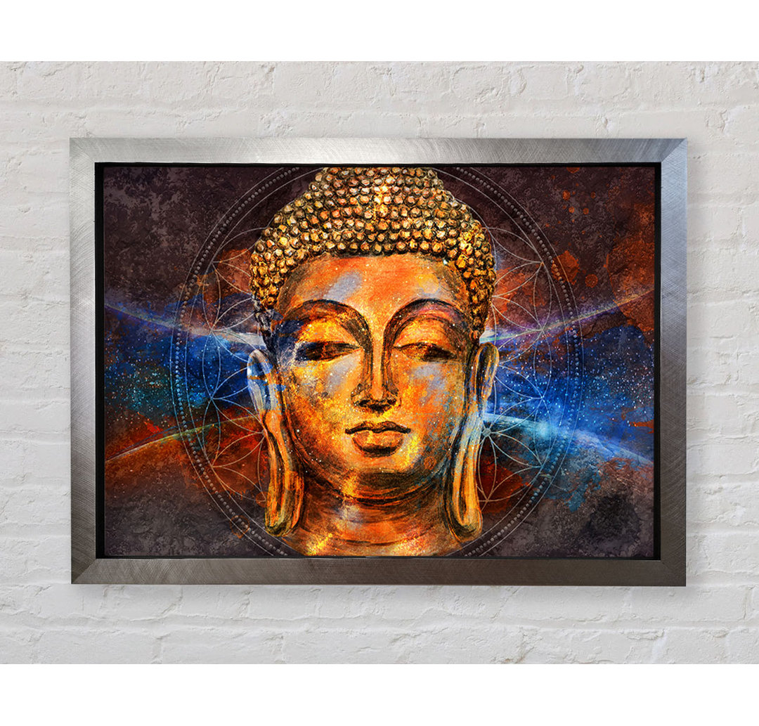 Buddha 17 Gerahmter Druck