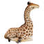 Zari the Resting Giraffe Garden Statue