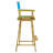 30" Folding Director Chair with Canvas-29340618-19623360