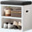 Small Shoe Bench For Entryway With Cushion, Storage Seat Entryway Shoe Rack-915726141
