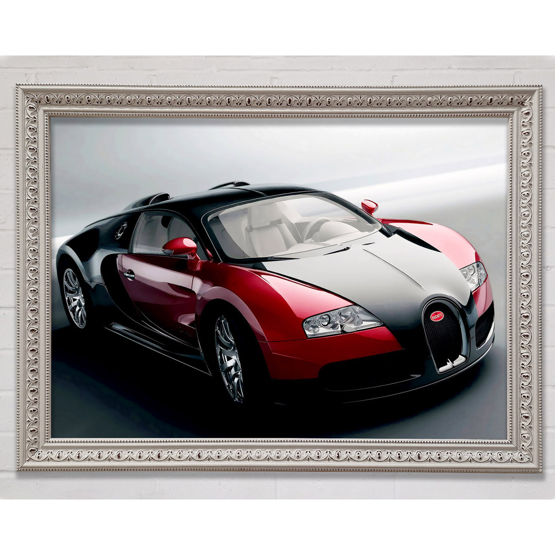 Bugatti Veyron Ready For The Drive Gerahmter Druck