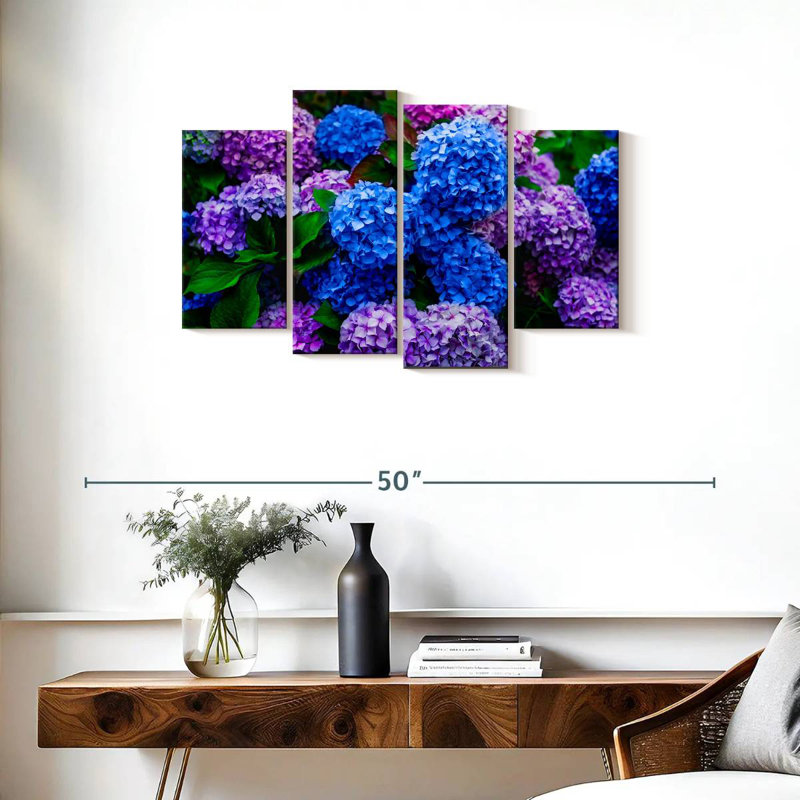Jardin d'hortensias Harnek, H 22 po x l 36 po