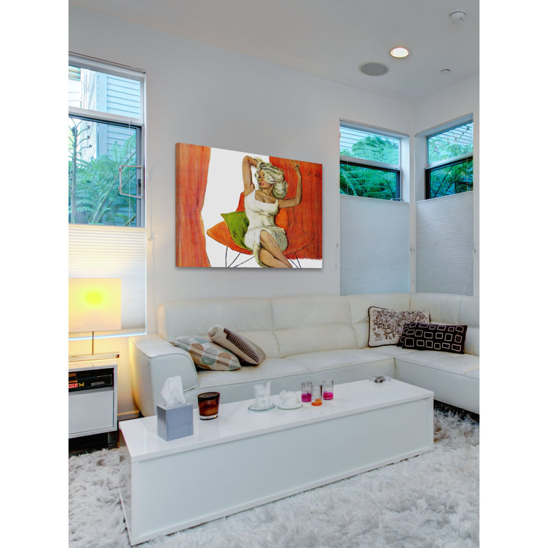 Mother Is a Movie Queen Canvas Print in Vibrant Colors