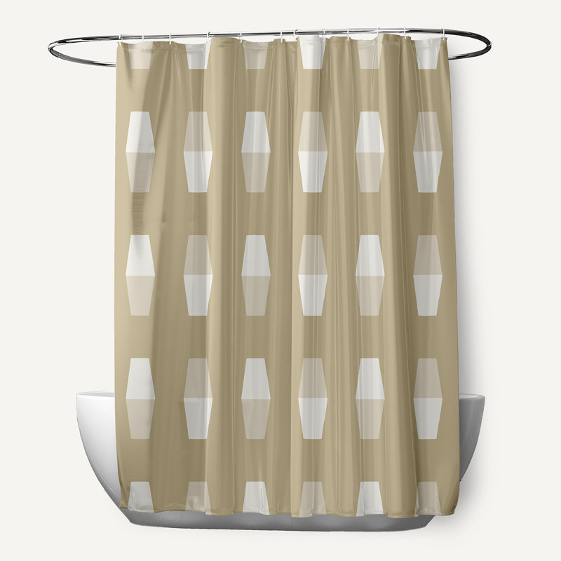 Shower Curtain, Taupe