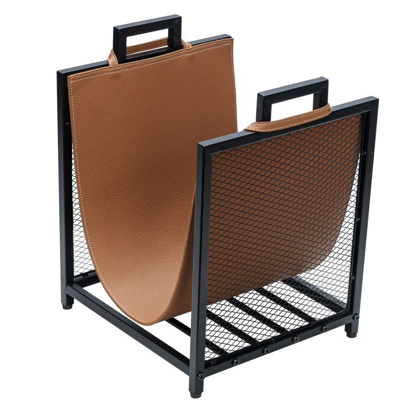 31.8cm W Metal Log Rack