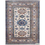 Transitional One-of-a-Kind Rectangle 3'5" X 5' Hand Knotted Area Rug