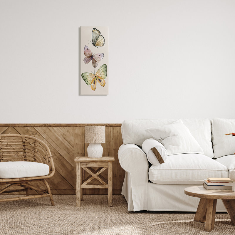 «Fluttering Butterfly Trio» par Carol Robinson, H 30 po x l 13 po