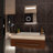Armendariz Magnifying Fog Free Bathroom Mirror with Shaver Socket