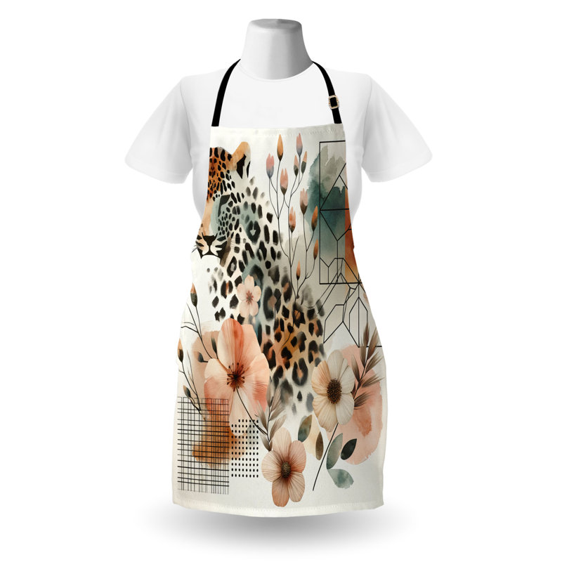 No Pattern Bib Apron