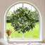 Guirlande de verdure artificielle, vigne fausse branche d'olivier pour centre de mariage, décoration murale, cuisine, manteau de cheminée, bricolage (vert)