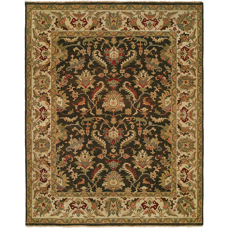 Steyning Wool Oriental Indoor Rug, Rectangle 2' x 3'