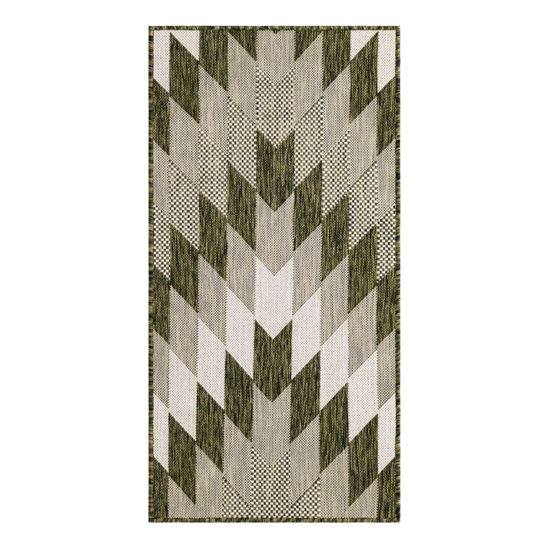 Blox Hower Indoor/Outdoor Area Rug, Runner 2' x 4'1"