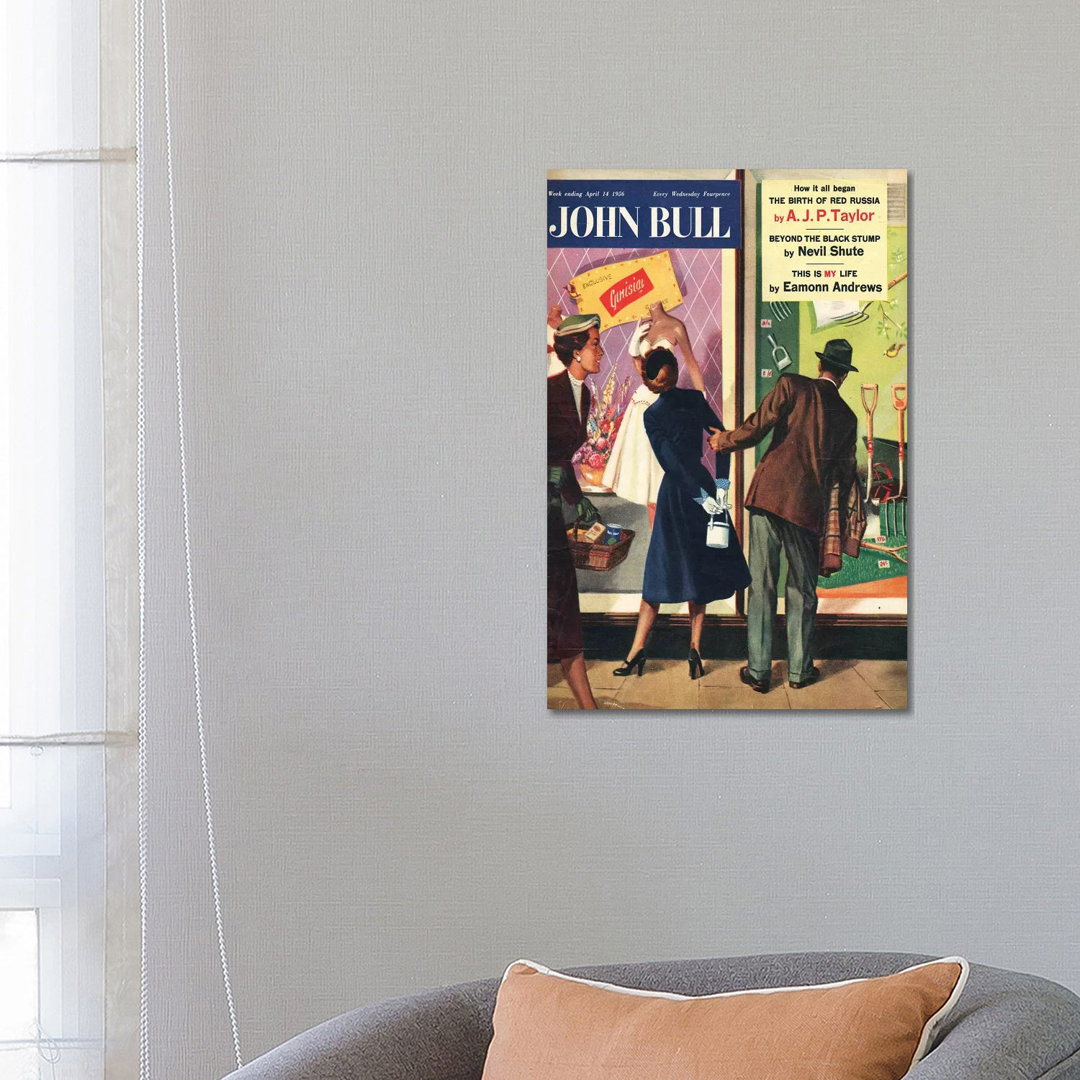 1956 John Bull Magazine Cover by The Advertising Archives - Gallery-Wrapped Canvas Giclée on Canvas