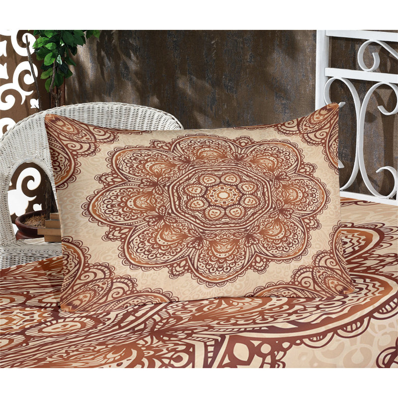 Ensemble de draps et taies décoratives Ambesonne, Ensemble de draps pour très grand lit californien